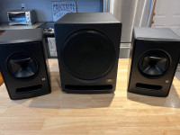 Presonus Sceptre S6 Studio Monitors +  Temblor T10 Sub + Extras