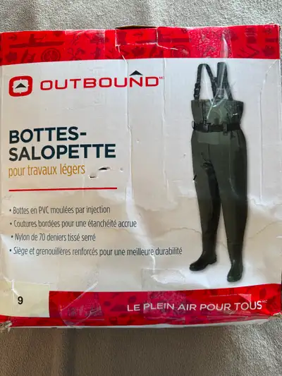 Outbound Adult Neoprene Bootfoot Chest Wader,, View more