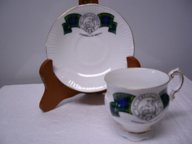 Vintage Elizabethan “Campbell of Argyll” Cup & Saucer in Arts & Collectibles in Dartmouth
