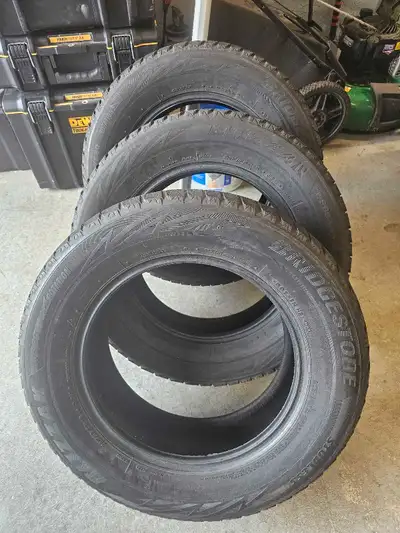 Set of 3. Winter, studless. Used 2 seasons. In Good Shape. Will sell individually $40 per tire.