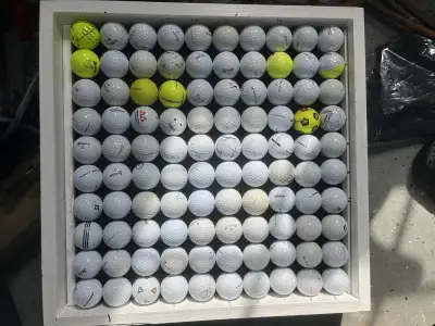 Range balls bags of 100 25$, View more