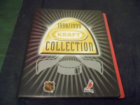 1998-1999 Kraft Hockey Collection Complete Factory Set in Album