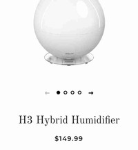 H3 hybrid humidifier