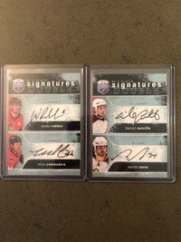 Be A Player Signatures Double Cards