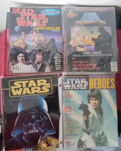 Star wars magazines, View more