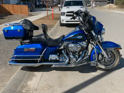 2008 Harley Davidson Electra Glide, 96 cubic inch twin cam with screaming eagle stage 2, runs great....
