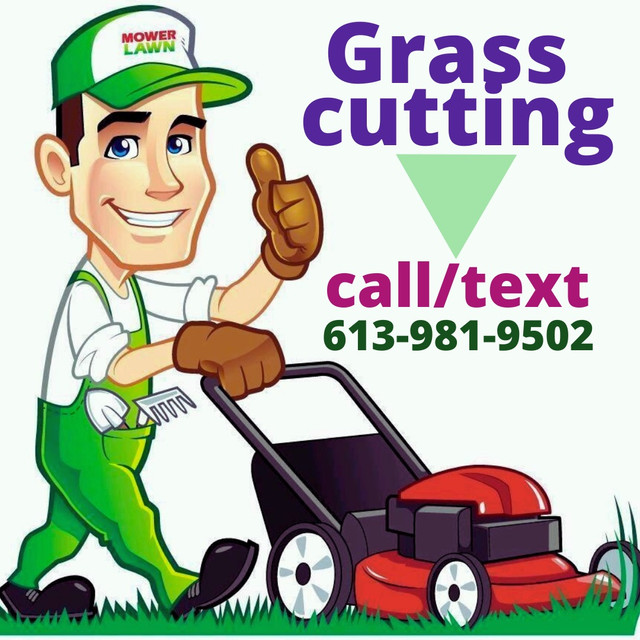 Grass cutting & Lawn mowing - Available NOW in Lawn, Tree Maintenance & Eavestrough in Ottawa