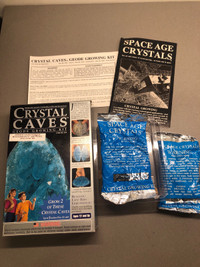Crystal Caves geode growing kit