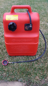 25 Liter (6.6 US gal) Gasoline Tank c/w B.E.R.G. Valve System