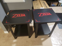 Two zelda end tables