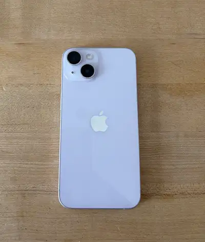 - purple Iphone 14 - small scratches on the screen - 128gb
