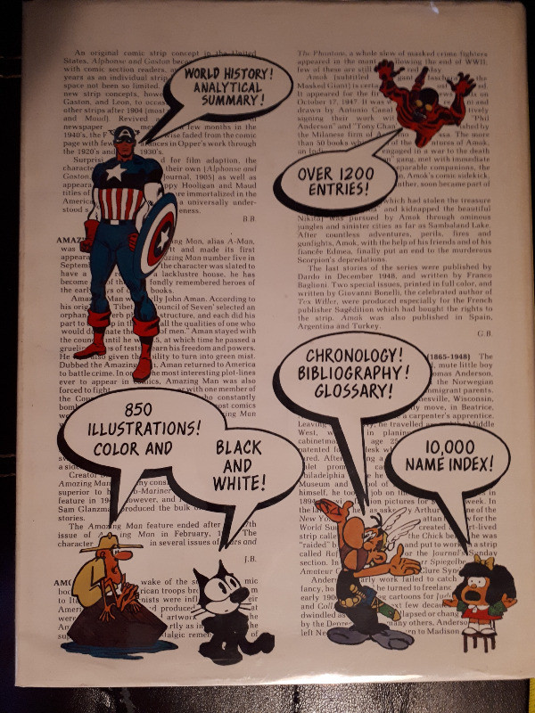 The World Encyclopedia of Comics Hardcover book 1976 - 785 pages in Comics & Graphic Novels in Peterborough - Image 3