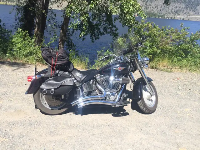 2000 Harley fat boy in Street, Cruisers & Choppers in Kamloops - Image 5