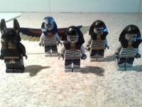 Lego Pharoah's Quest minifigures