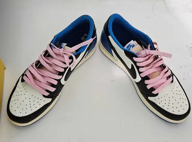 US 12, Air Jordan 1 Low Travis Scott Fragment (DM7866-140) | in Men's Shoes in City of Montréal - Image 10