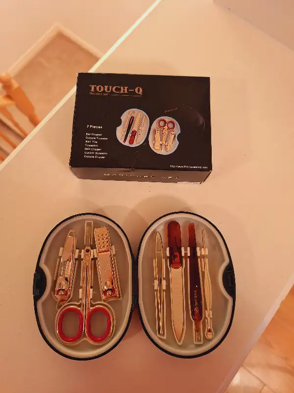 Brand New,Three Seven 777 Manicure Set (7 Pieces),StainlessSteel