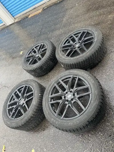 I have a set of rims and winter snow tires off 2021 Chevy Traverse. 265/50/20 Toyo winter snow tires...