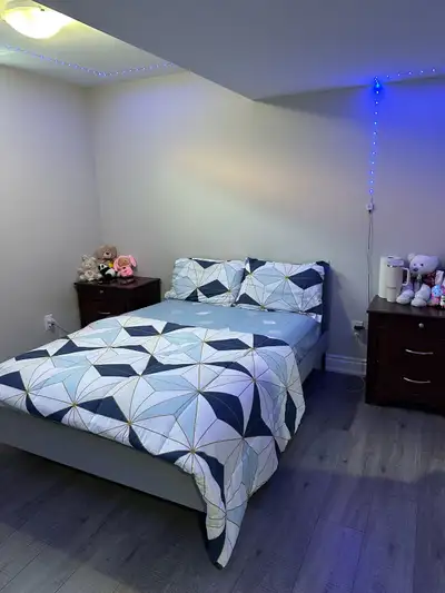 1 Furnished bedroom available in basement with nice and big closet from 1st August. 1 person( single...
