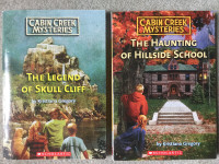 BRAND NEW - CABIN CREEK MYSTERIES - 2 BOOKS