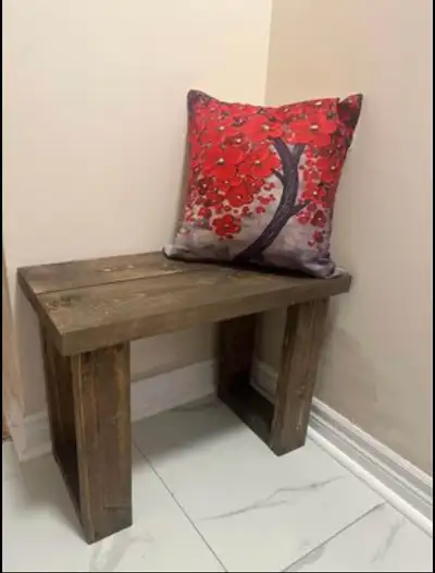 I got it customized , but later realized this is small for my area Finished stained Length 24 “ x wi...
