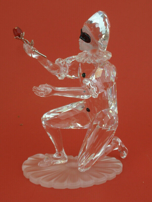 SWAROVSKI CRYSTAL  2001  HARLEQUIN Annual Edition and Stand in Arts & Collectibles in Thunder Bay - Image 3