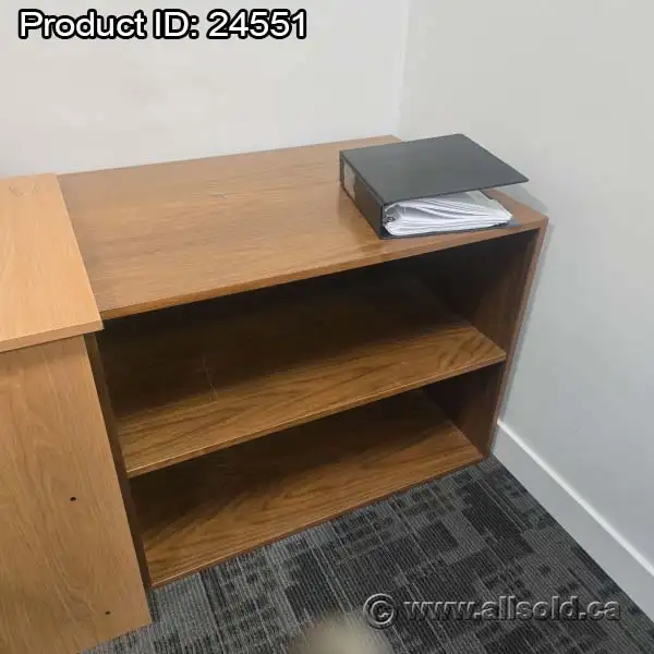 Deep Wood Bookcase in Bookcases & Shelving Units in Calgary - Image 2