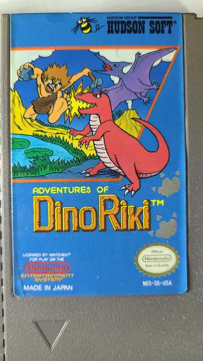 Adventures of DinoRiki for Nintendo. 1985 original., View more