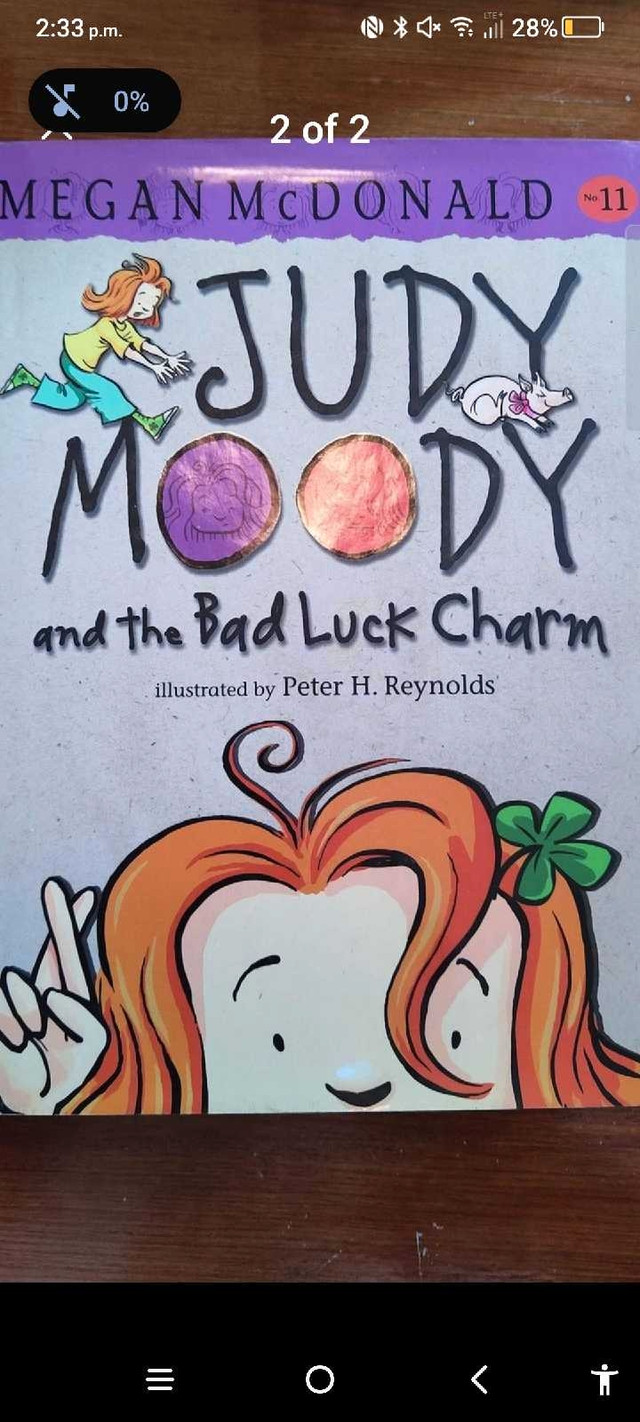 Judy Moody Books full set in Children & Young Adult in Peterborough - Image 2