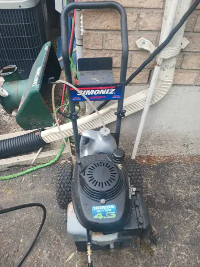 Simoniz honda S2250  gas pressure washer, View more