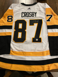 Signed Sidney Crosby jersey W/ Frameworth COA