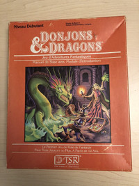 1982 TSR Donjons Dragons, très rare