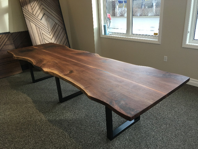 Dining Tables, custom made, Live edge and straight edge in Dining Tables & Sets in Mississauga / Peel Region - Image 3