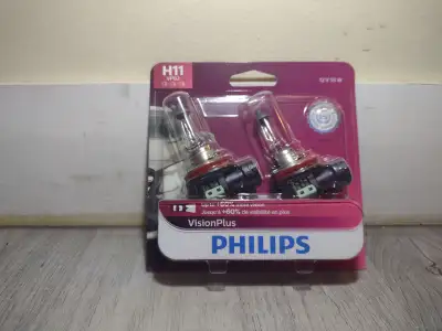 PHILIPS VISION PLUS HEADLIGHT BULBS., View more