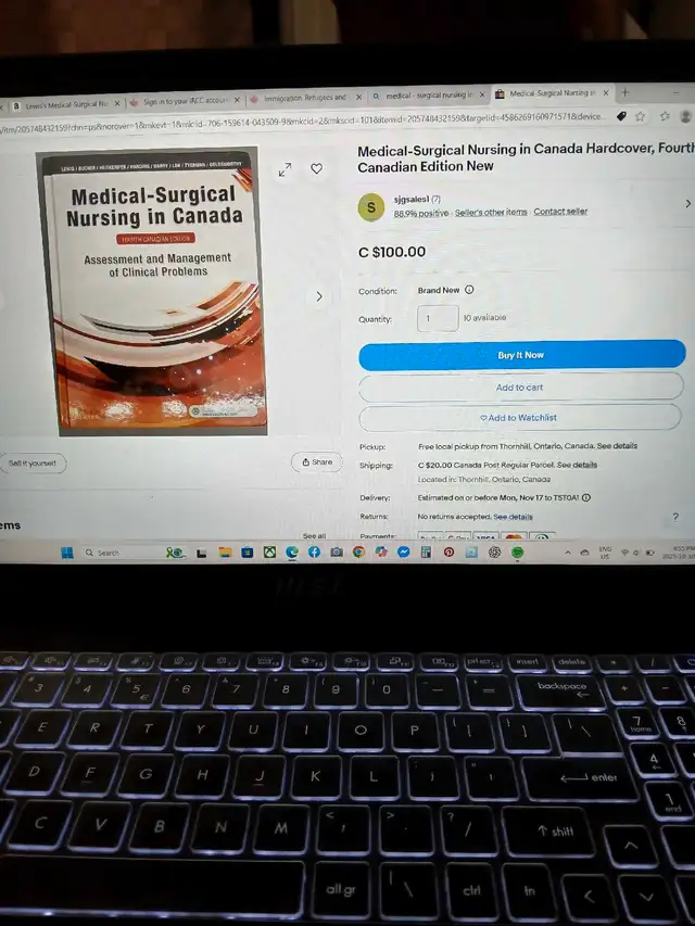 Medical-Surgical Nursing in Canada in Textbooks in St. Albert - Image 3