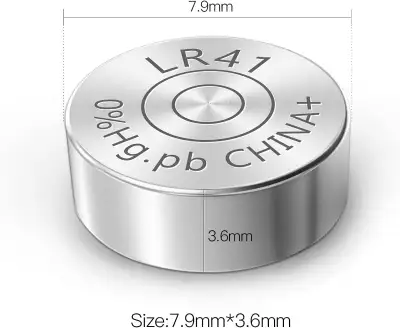 Yogamiler 40-Pack LR41 AG3 1.5V Button Cell Batteries, View more