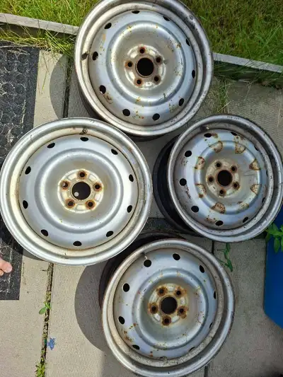 16" rims came off of 2008 subaru impreza.