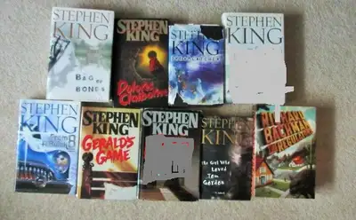 STEPHEN KING …. Hardcover Selection, View more