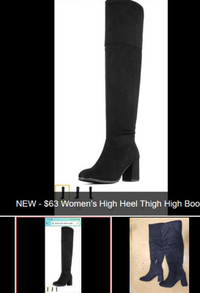 Womens knee high boots