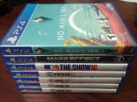 PS4 Games - Mass Effect, NHL, MLB The Show