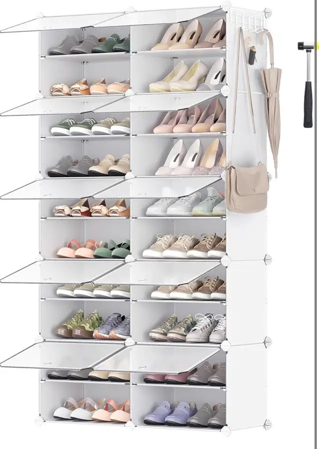 SONGMICS 10-Tier Modular Shoe Storage Rack in Storage & Organization in Oshawa / Durham Region - Image 2