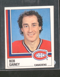87-88 Panini Bob Gainey Sticker Montreal Canadiens