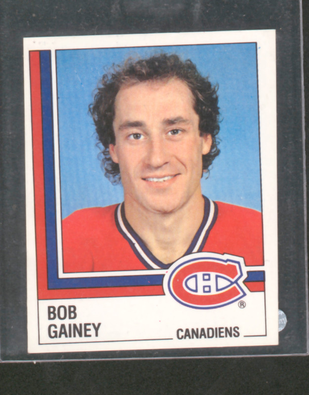 87-88 Panini Bob Gainey Sticker Montreal Canadiens in Arts & Collectibles in Ottawa