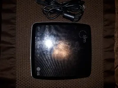 Slim LG External/Travel Super-Multi DVD Rewriter, View more