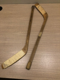 Souvenir Mini Wood Hockey Sticks Brampton Minor
