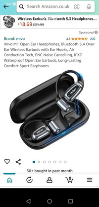 Open Ear headset. New in box. Available in kitchener Doon 