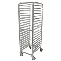 OMCAN 20-Slide Aluminum Pan Rack/Bun Tray Rack with Curved Top