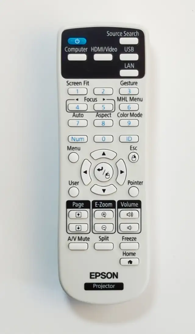 Epson Projector Remote Controller 217700200 For Epson H796A in Video & TV Accessories in City of Toronto - Image 2