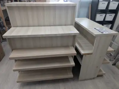 Retail Display Set – Tables & Shelving Units (4 Pcs), View more