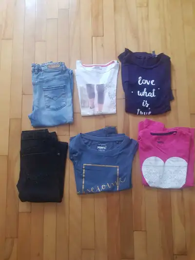 Lot 6 vetements filles 6 à 8 ans / 6 Girl clothes 6 to 8 y-o, View more