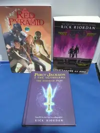 CHILDREN'S BOOKS - RICK RIORDAN BOOKS - $3.00 each